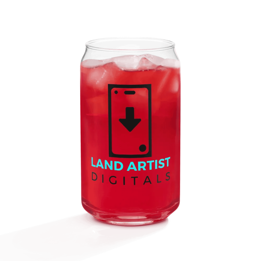 Land Artist Digitals Supporter Beverage Glass product image (7)