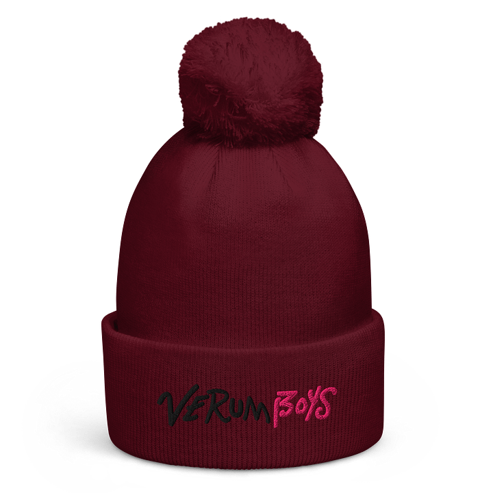Verum Boys Beanie - Black/Pink product image (1)
