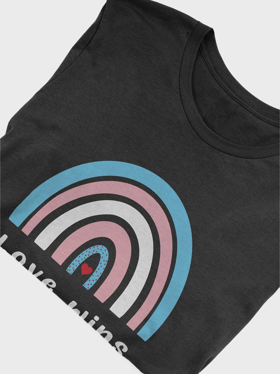 Love Wins LGBTQ Transgender Pride Rainbow T-Shirt product image (4)