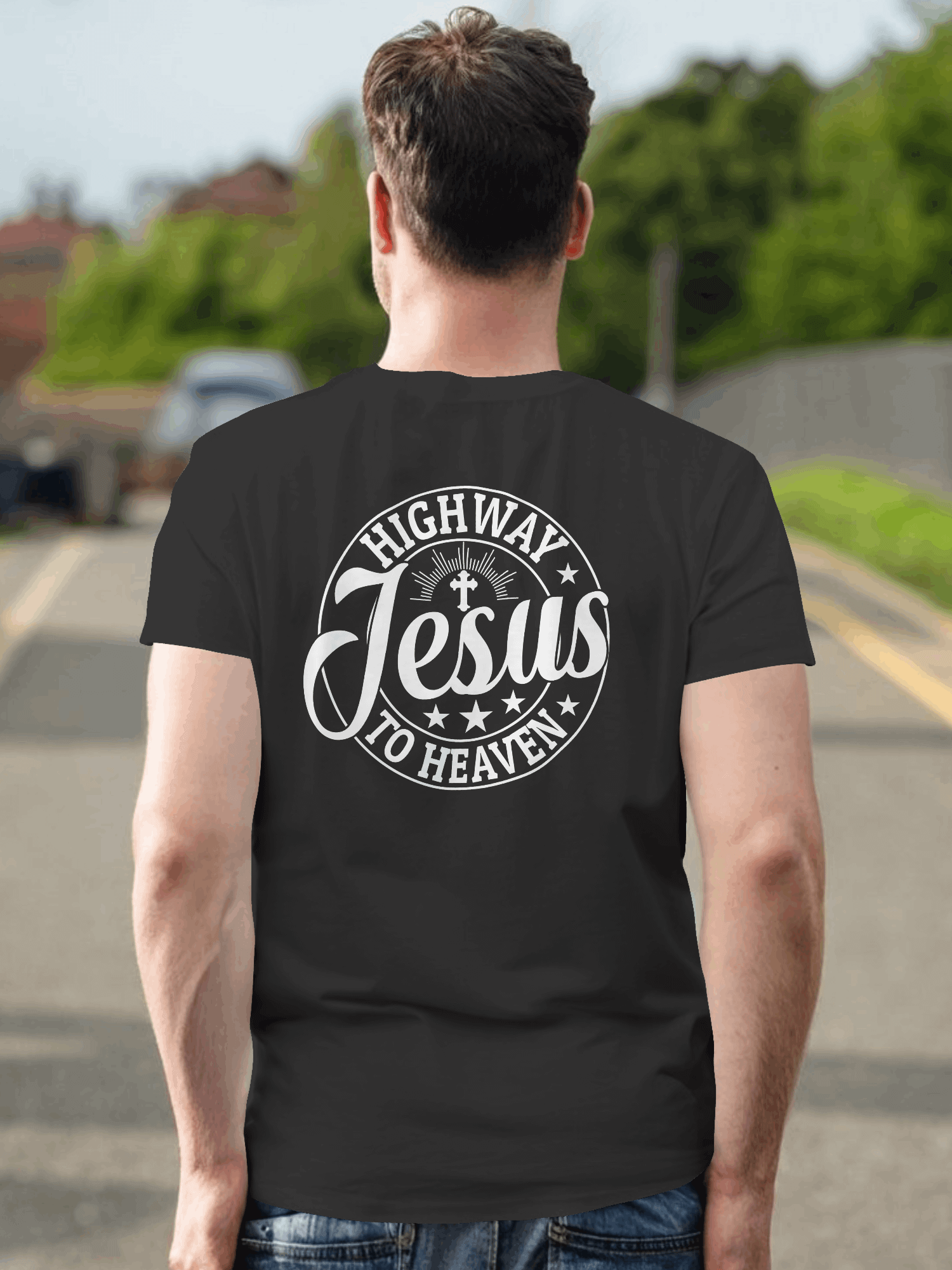 Jesus Highway to Heaven T-shirt product image (1)