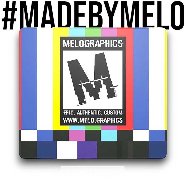 Rated M for MELO TV - Gaming Mouse Pad | #MadeByMELO product image (2)