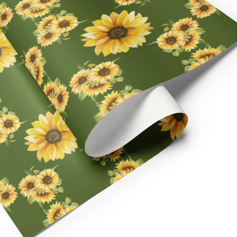 Sunflower Symphony Wrapping Paper Set product image (12)