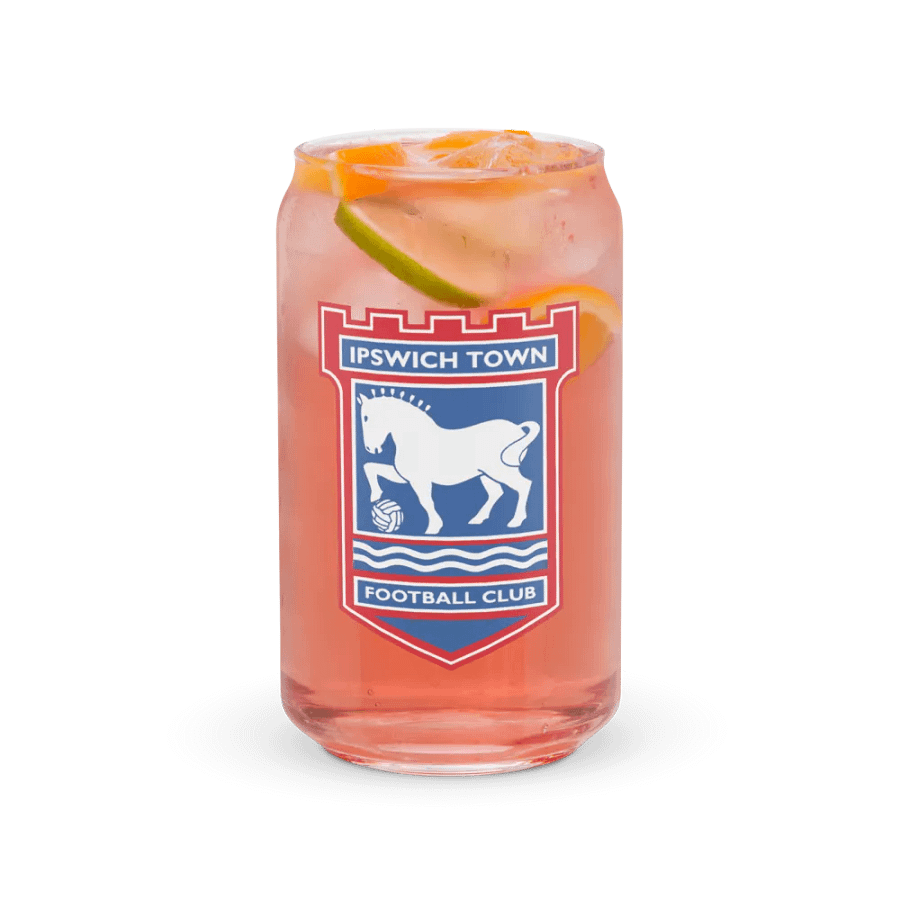 Ipswich Town FC Soccer Team - Can-Shaped Glass product image (7)