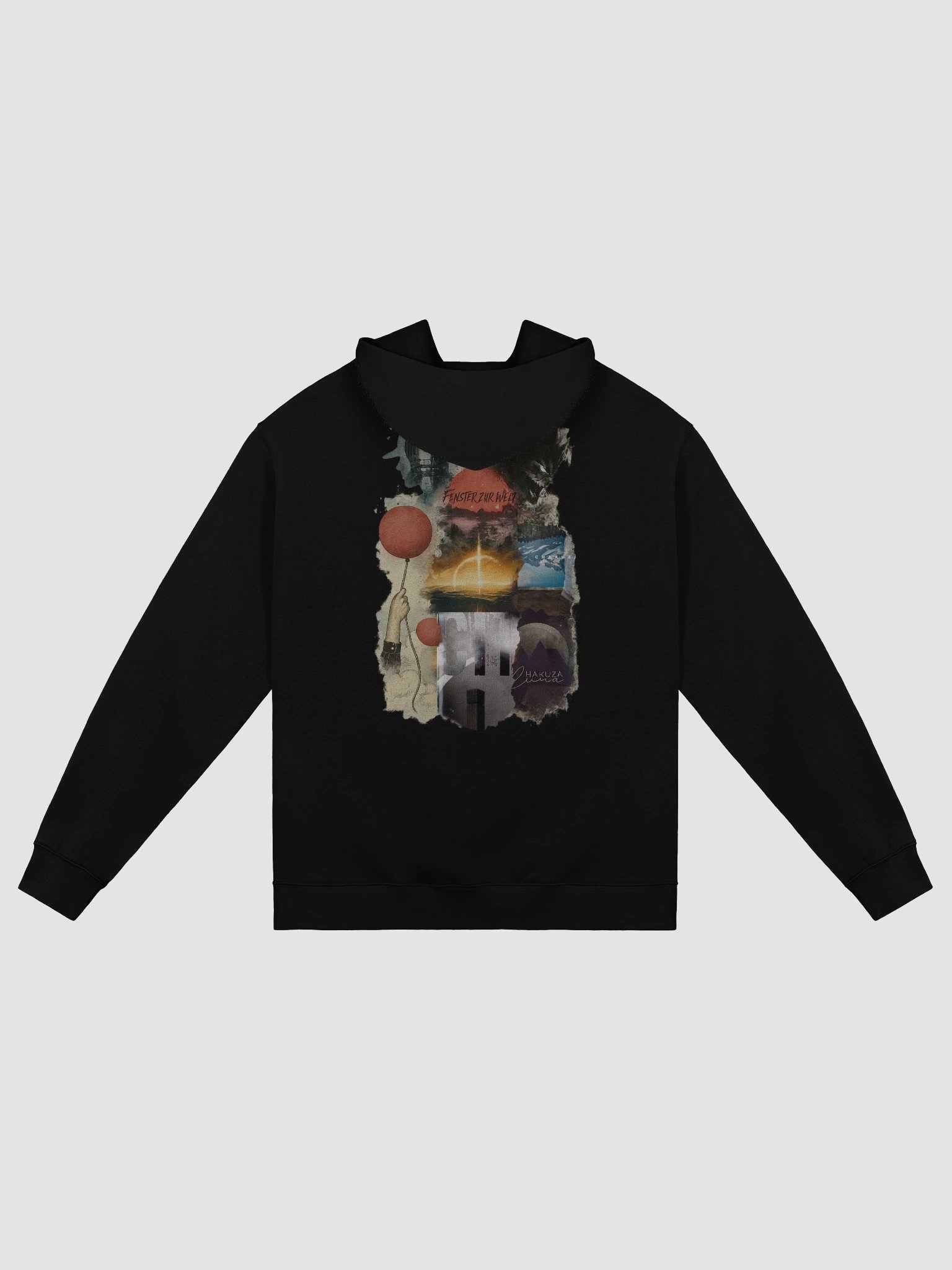 Chakuza – „Fenster zur Welt“ Collage Hoodie product image (2)