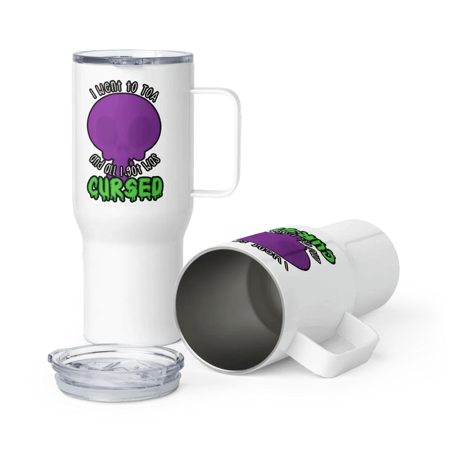 All I Got Was Cursed - Demon Hunter - Travel Mug w/Handle product image (6)