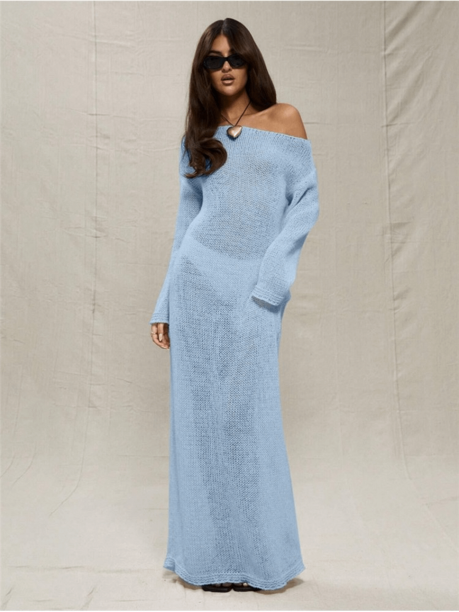Knit maxi dress product image (1)