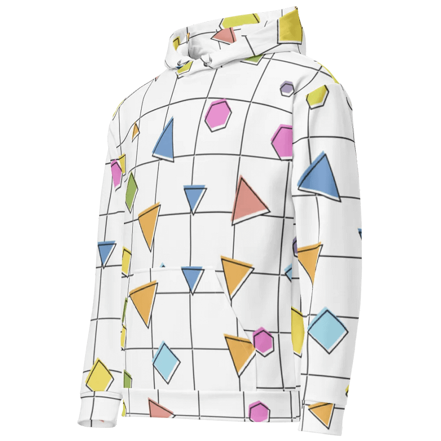 Geometric Fusion Unisex Hoodie product image (2)