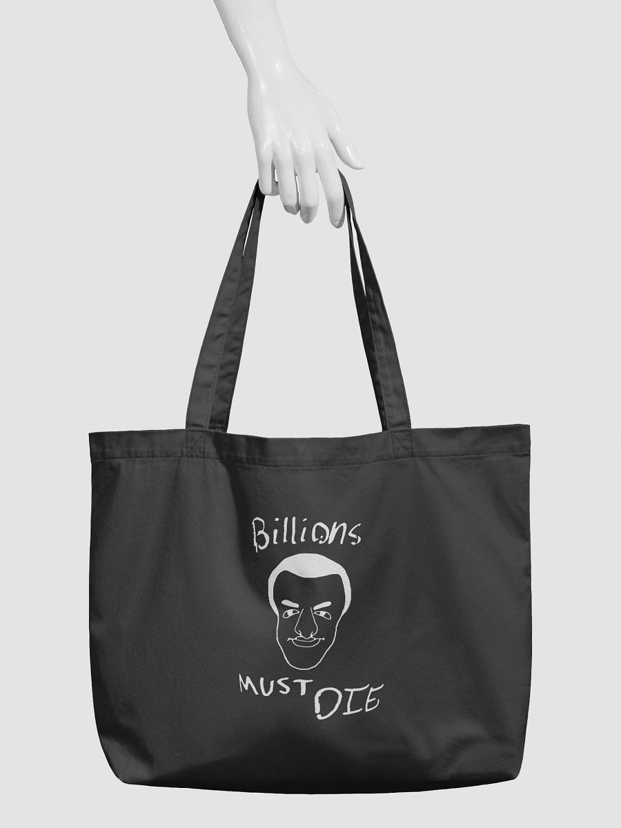 Billions Must Die Tote Bag BLACK product image (3)