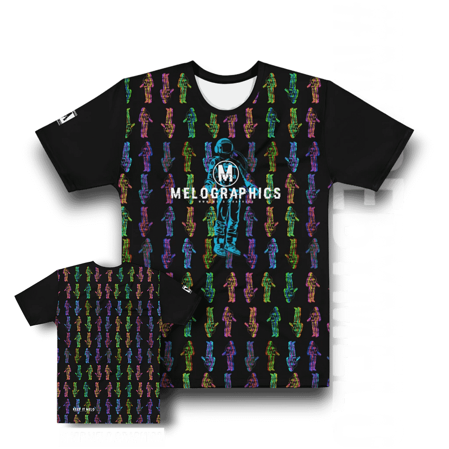 RGB on Repeat - Ultimate T-Shirt | #MadeByMELO product image (1)