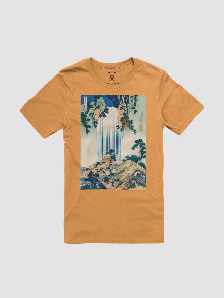 Yoro Waterfall Print Bella+Canvas Unisex Supersoft T-Shirt product image (6)