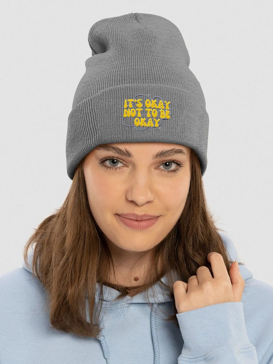 Yupoong Cuffed Beanie - It's okay... product image (3)