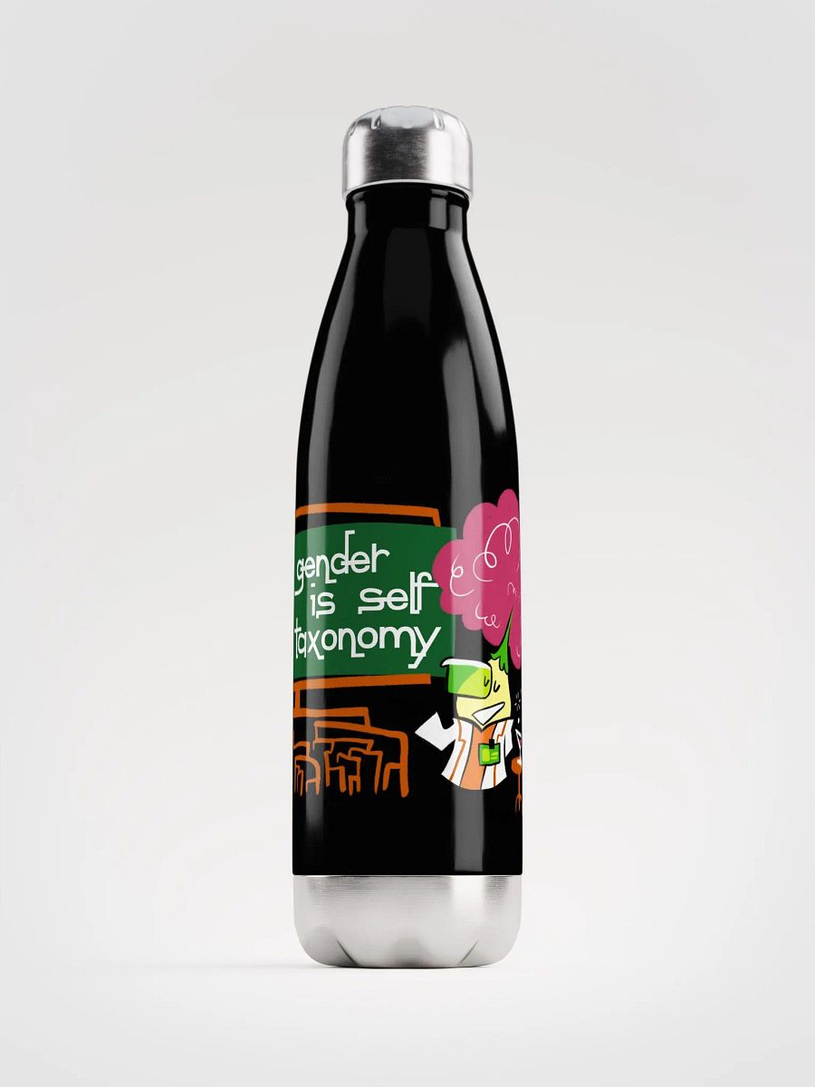 Gender is Self Taxonomy Water Bottle product image (1)