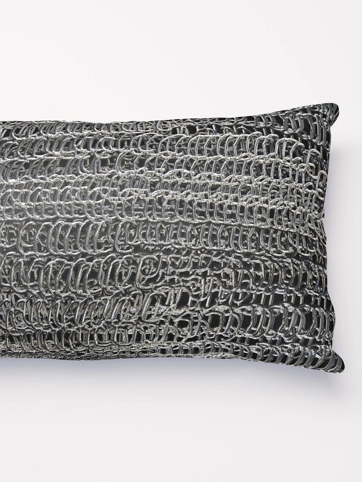 Chainmaille Throw Pillow product image (5)