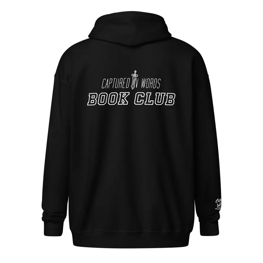 Captured in words | Unisex Heavy Blend Zip Hoodie product image (2)