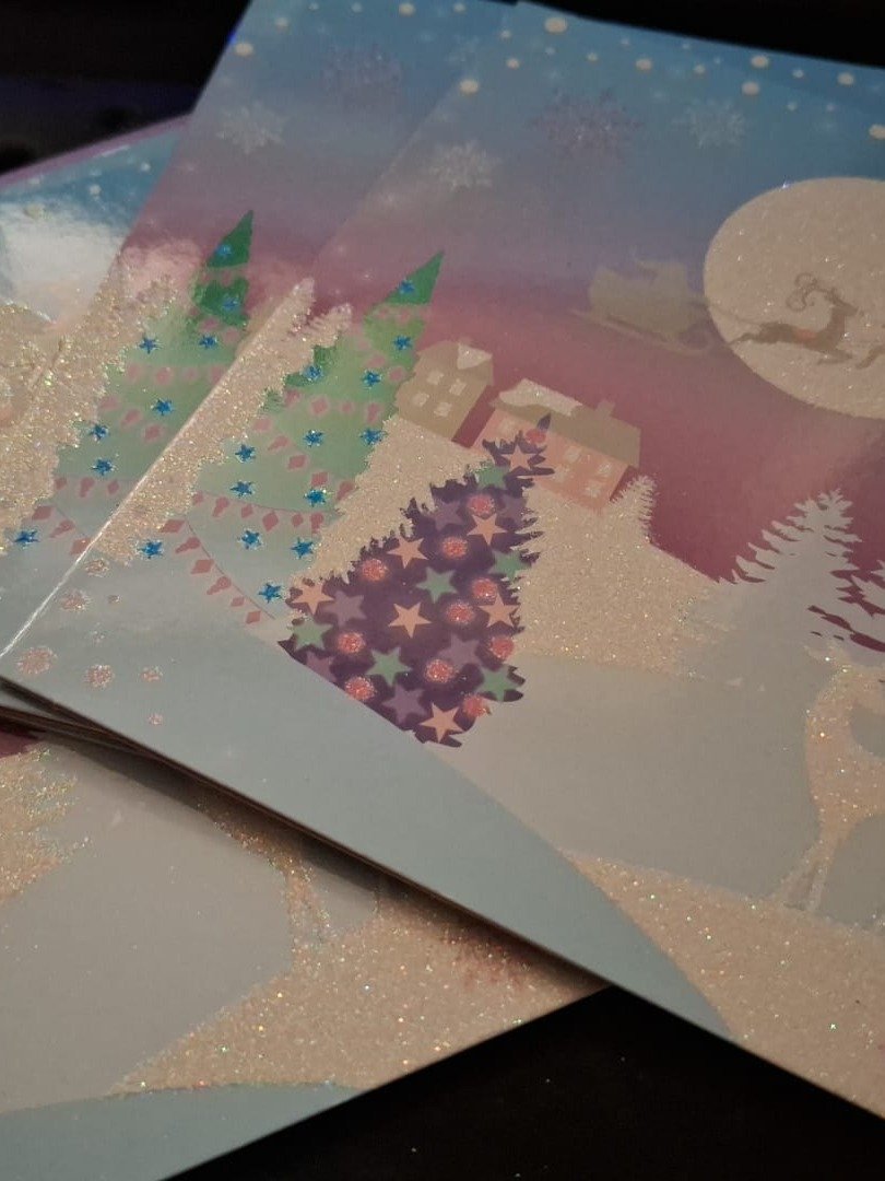 🎄 Limited Edition Christmas Pattython 2025 Card 💜 product image (1)