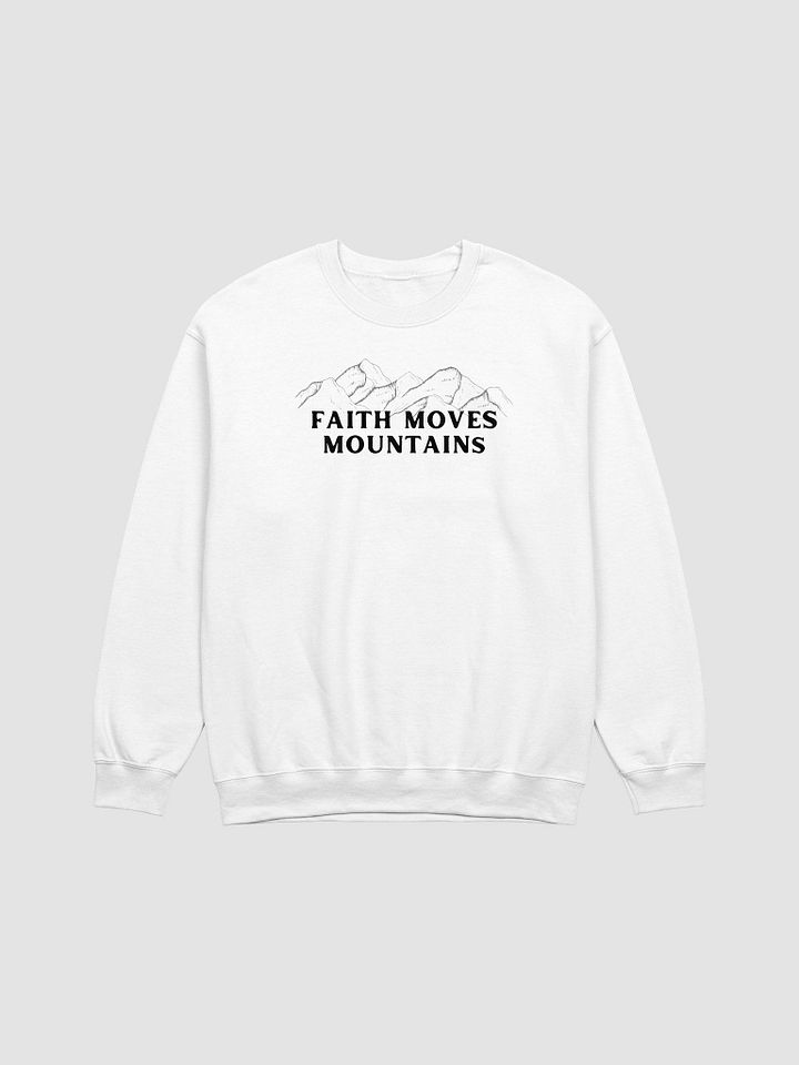 Faith Moves Mountains Sweatshirt product image (1)
