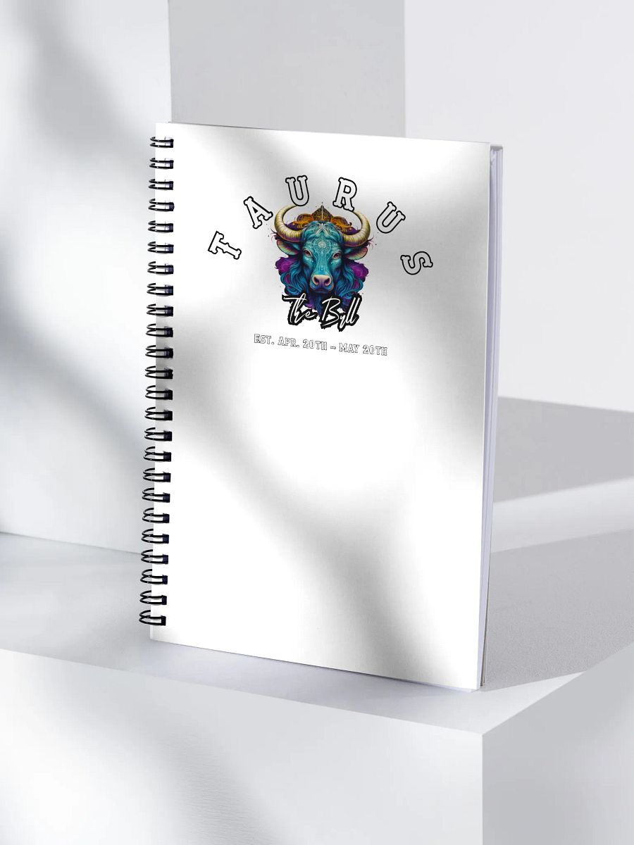 Taurus - Zodiac Notebook product image (4)