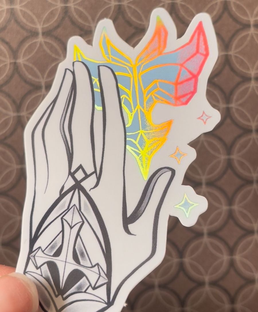 Eula Lawrence Holo Vinyl Sticker product image (3)
