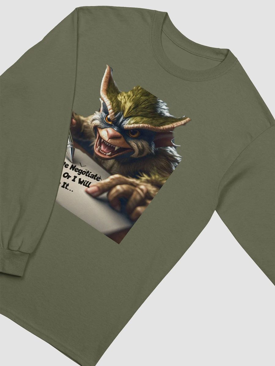 Negotiate Or Im Talking Ultra Cotton Long Sleeve T-Shirt product image (3)