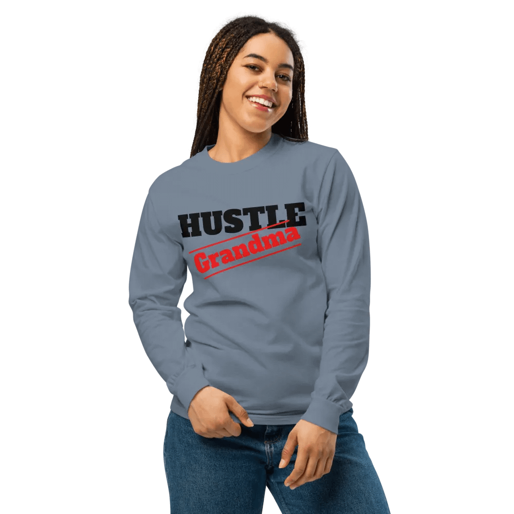 Stamped Grandma Hustle Long Sleeve Shirt product image (4)