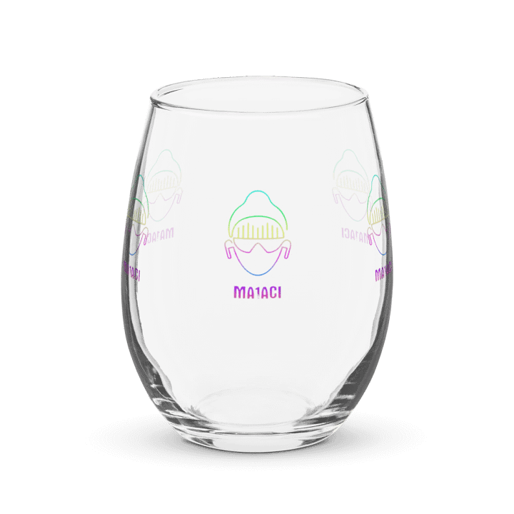 Ma1aci Beats Stemless Wine Glass product image (1)