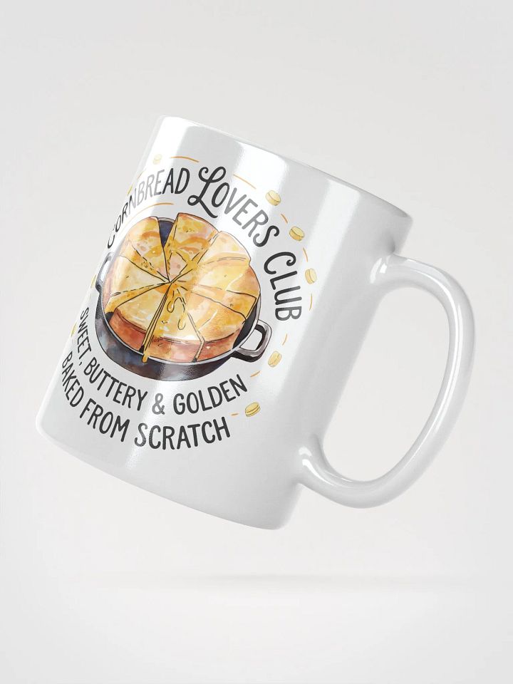 Cornbread Lovers Club White Glossy Mug product image (6)