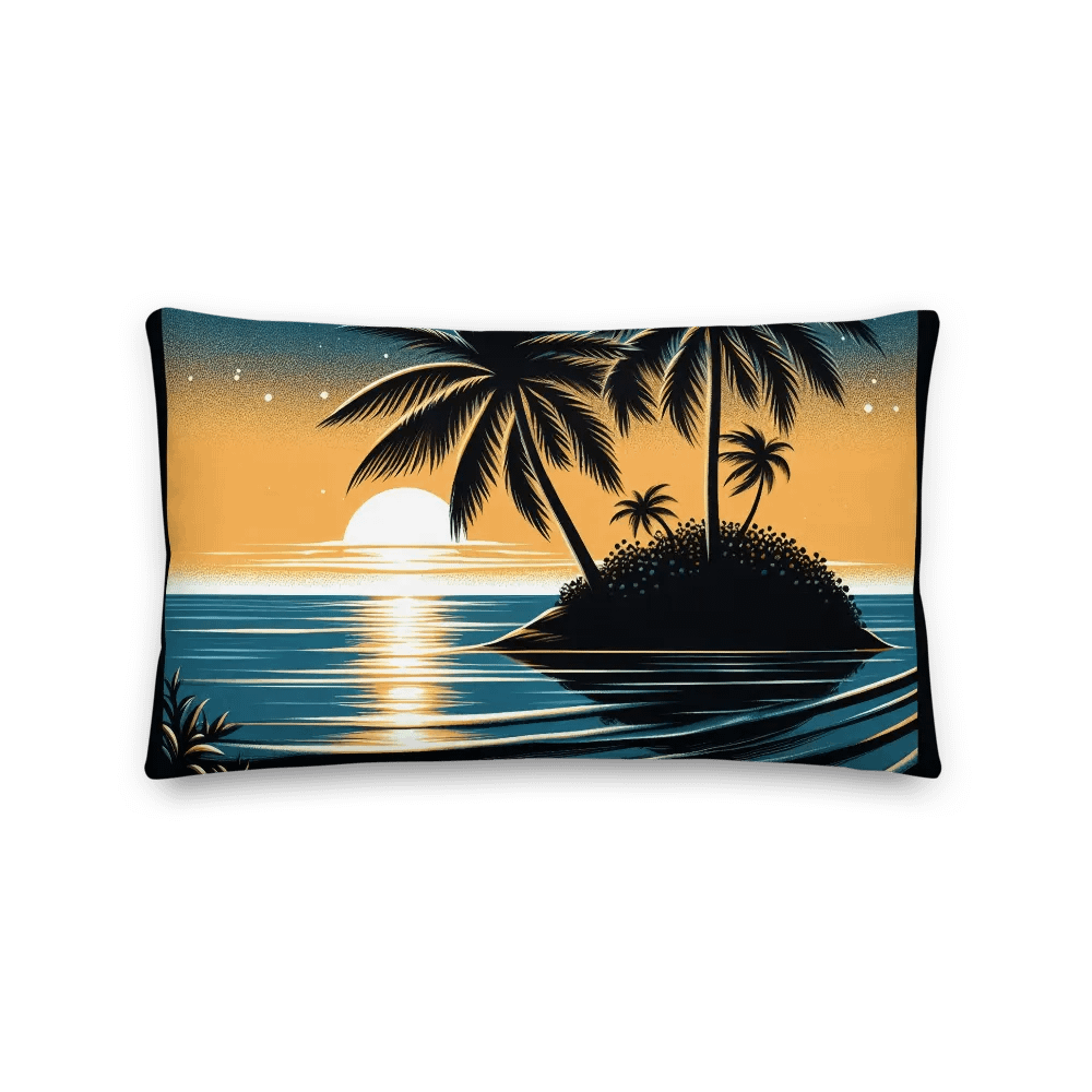 Sunrise Serenity Decorative Pillow | AI Design product image (3)