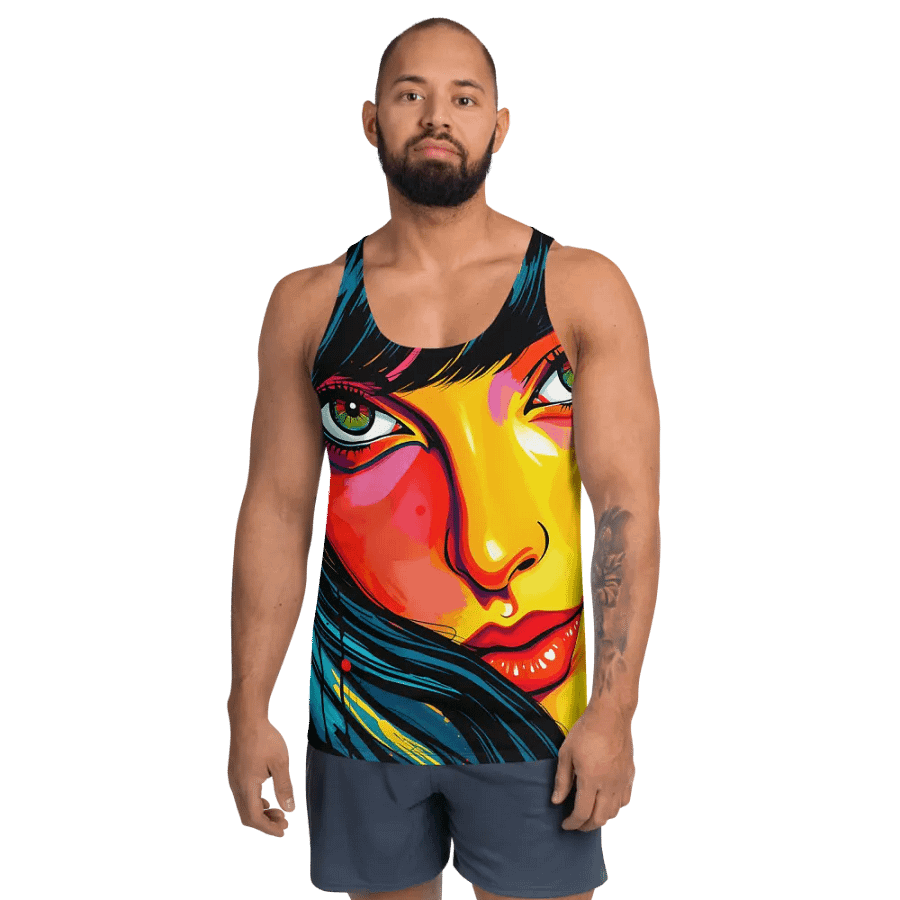 Vibrant Expression All-Over Print Tank Top product image (1)