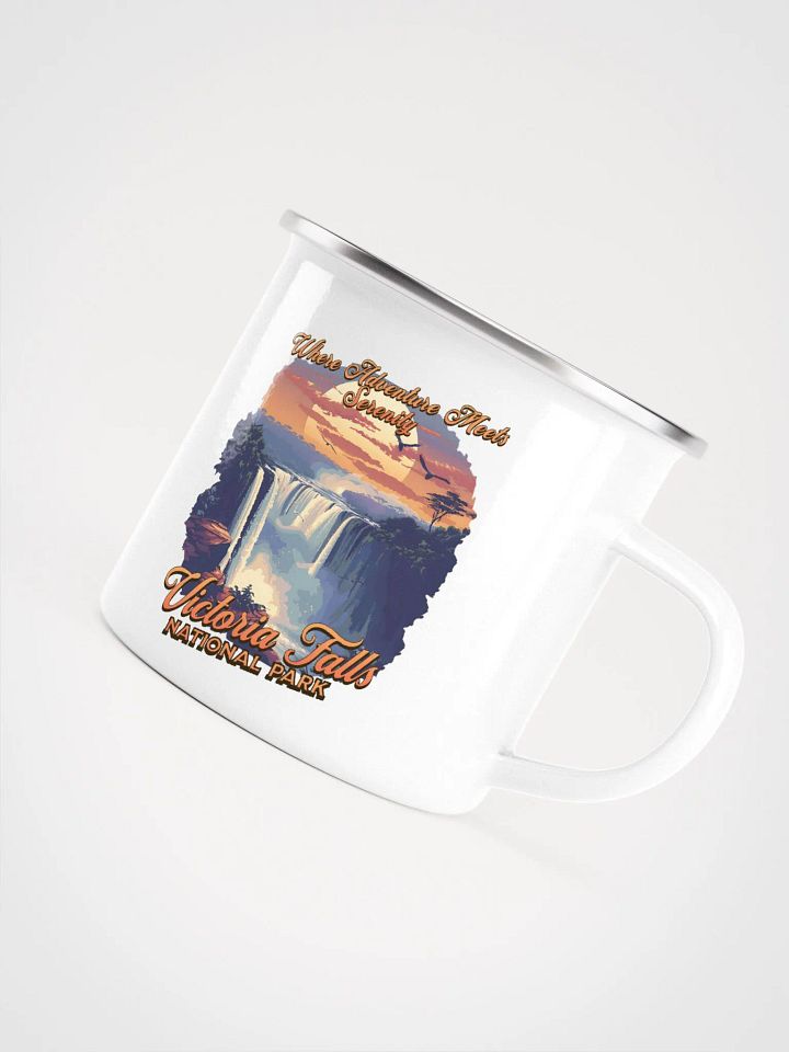 Victoria Falls National Park, Serenity Enamel Mug product image (2)