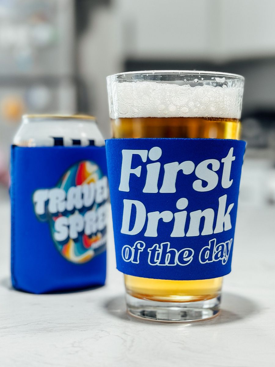 First Drink - Pint Koozie product image (1)