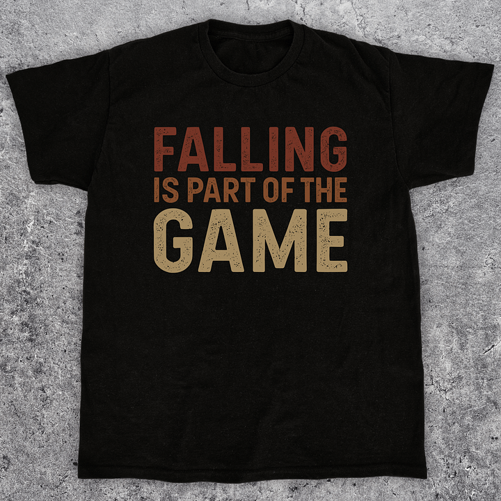 Falling is part of the game, Skate t-shirt, Unisex product image (1)