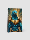 Superhero Bald Eagle, AI Art, Spiral Notebook 02 product image (1)