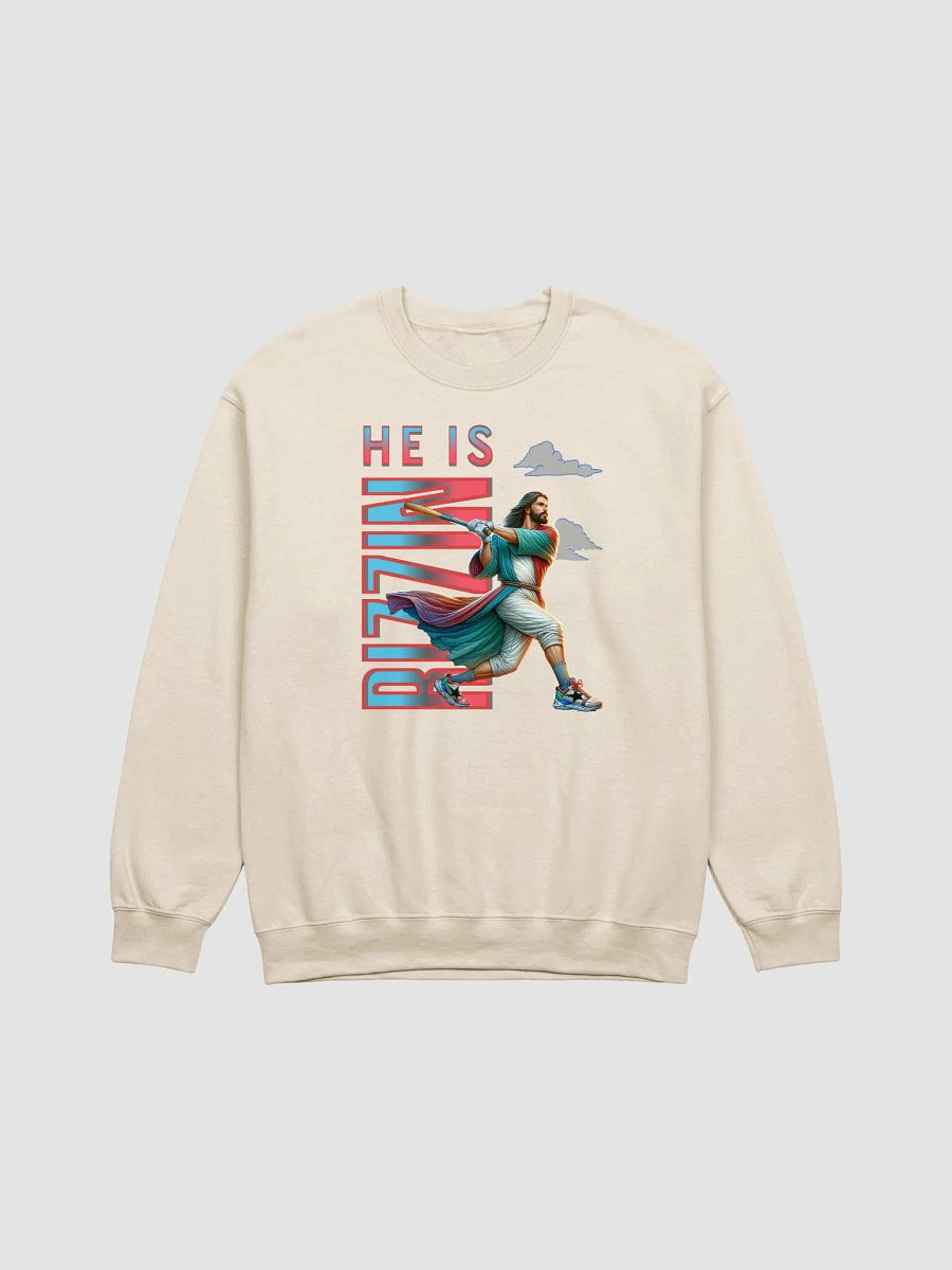 He Is Rizzin Baseball Rebellion Crewneck Sweatshirt product image (15)