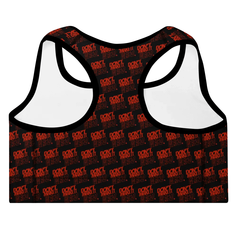 Weird Diagonal All-Over Print Sports Bra product image (8)
