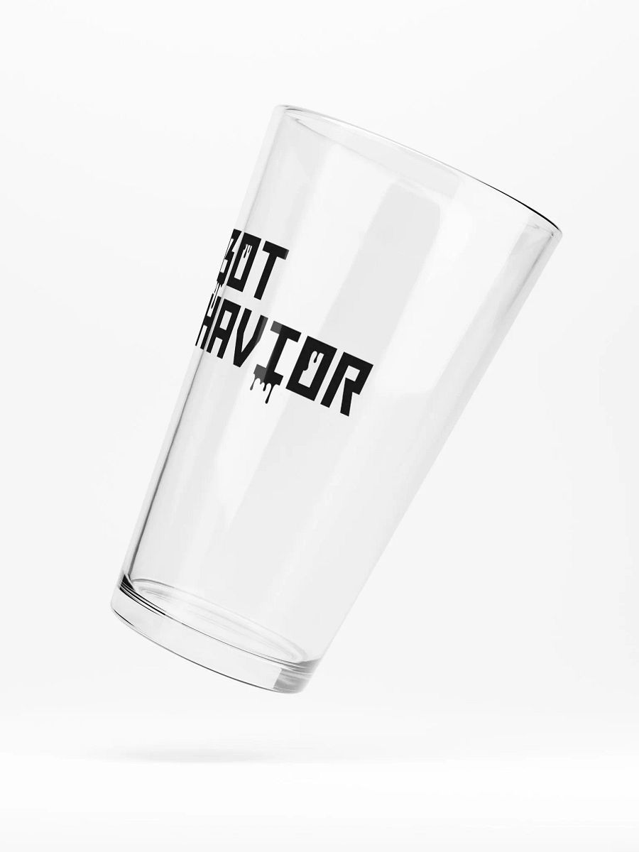 Bot Behavior Pint Glass product image (5)