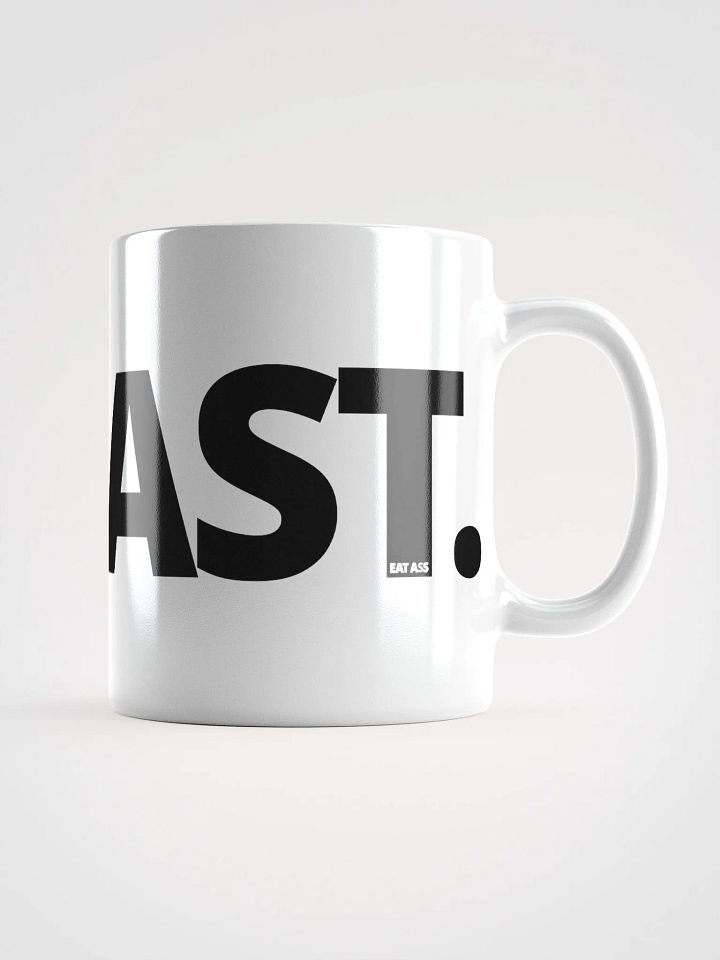 GO FAST (Eat Ass) // White Ceramic Mug product image (1)