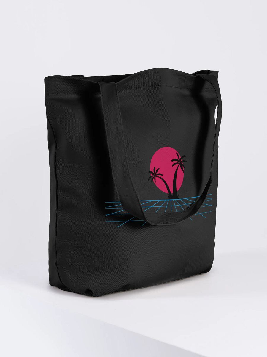 Retro Synthwave Eco-Friendly Tote Bag product image (4)