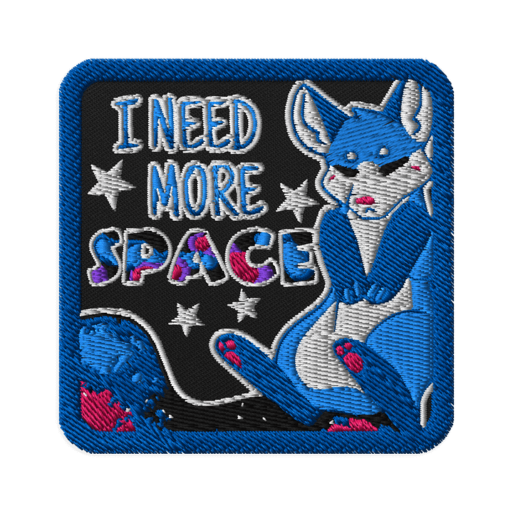 I need more SPACE Patch product image (1)