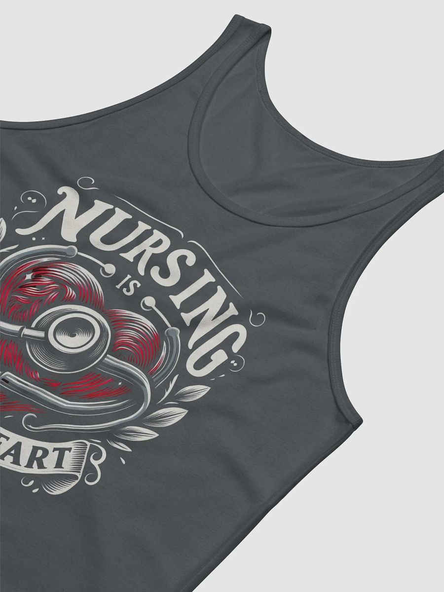 Nursing is a work of heart Tribute Tank product image (28)