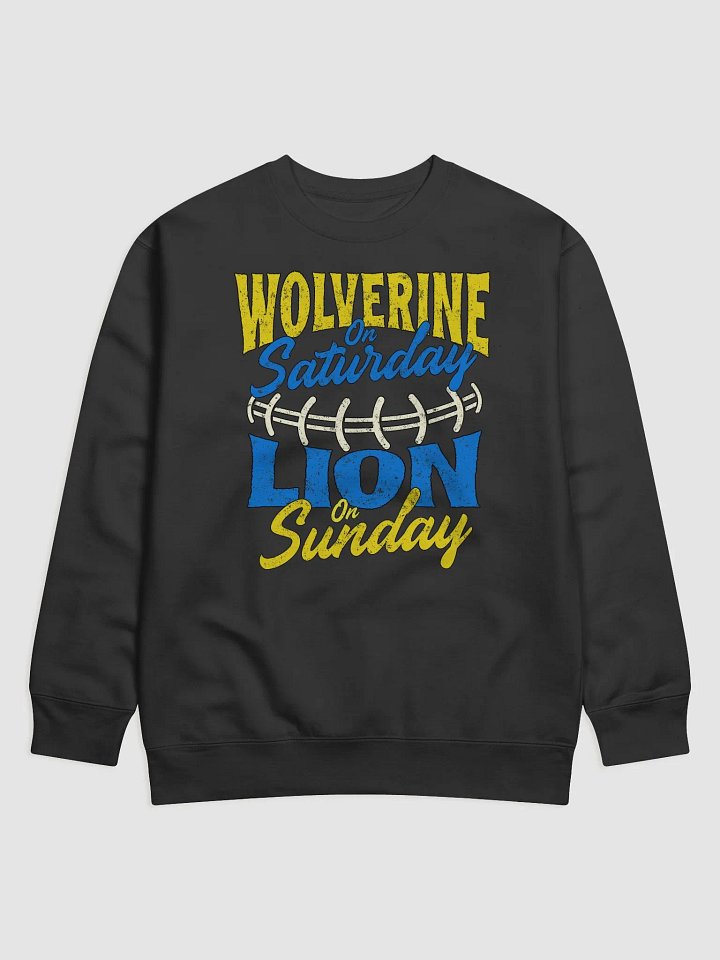 Vintage Wolverine On Saturday Lion On Sunday product image (1)