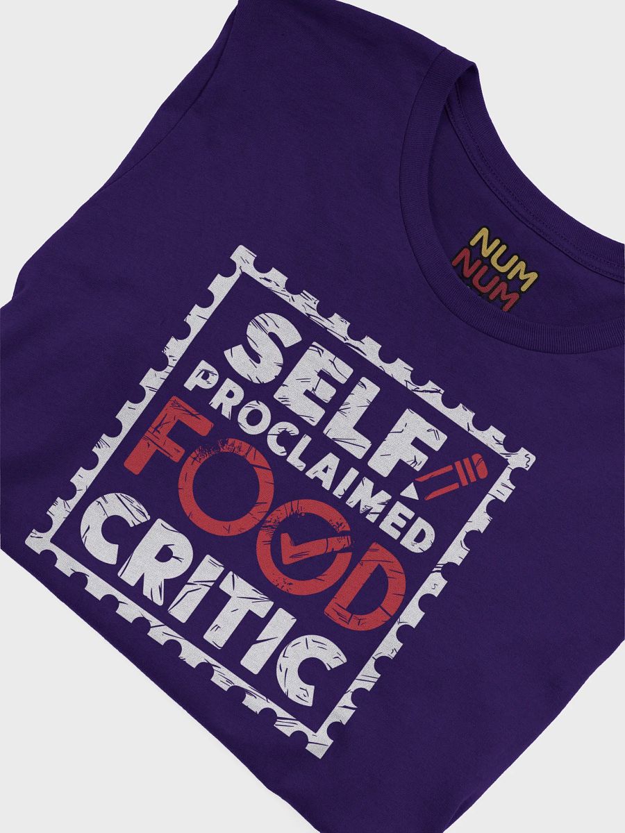 Self proclaimed food critic (stamp) product image (3)