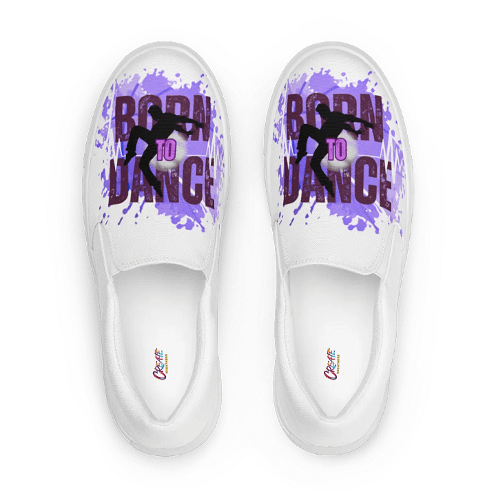 Dynamic Born to Dance His Silhouette Slip-Ons product image (1)
