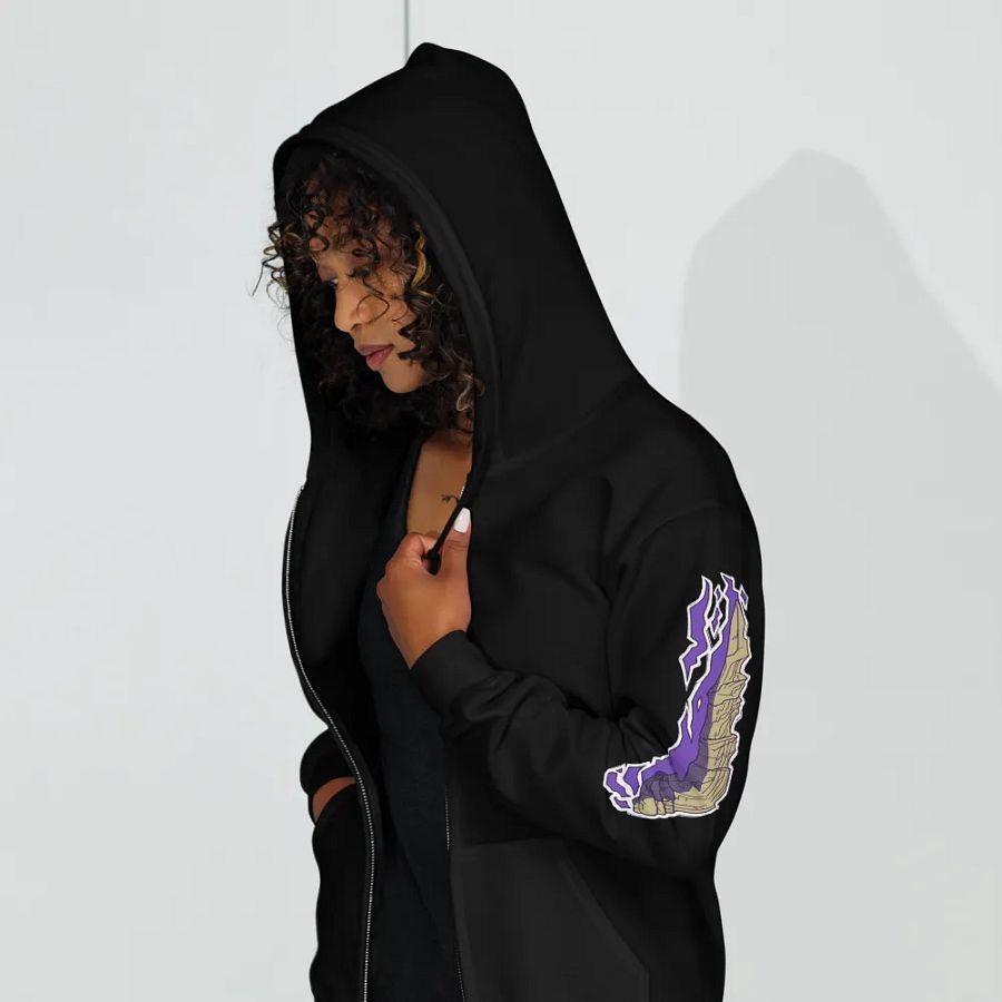 Magnamalo (Alt Design) Zip-Up Hoodie product image (14)