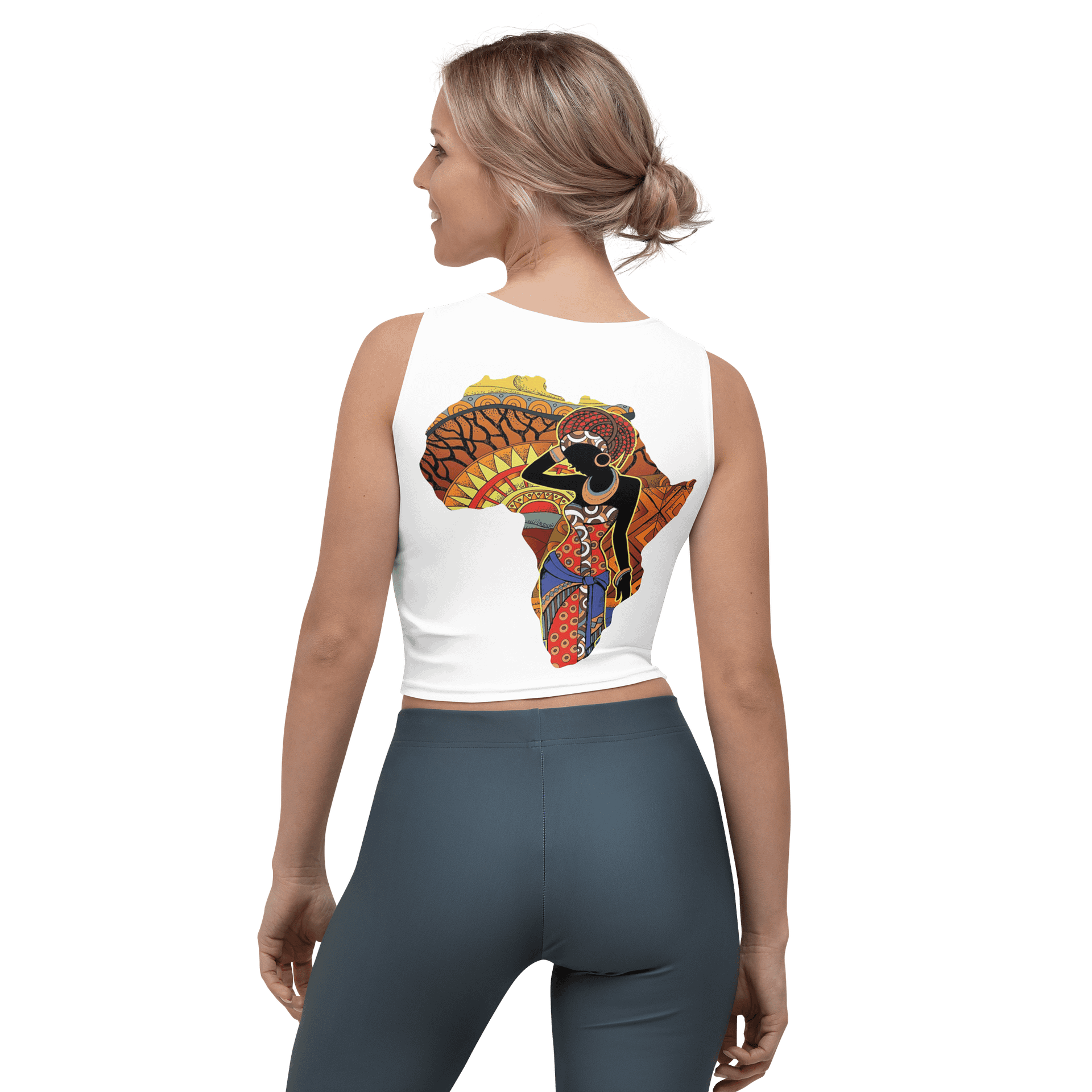 Vibrant Headdress Crop Top product image (2)
