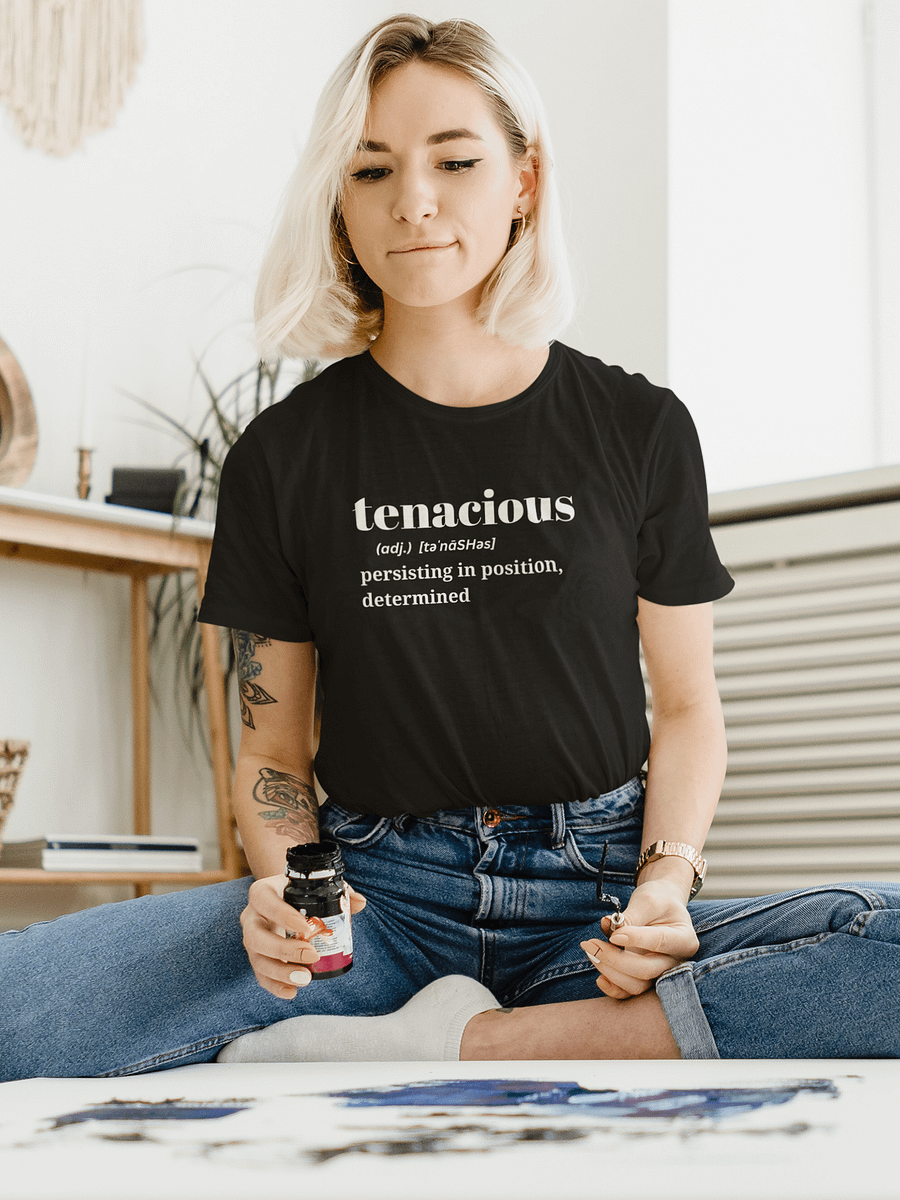 Tenacious Spirit Black T-Shirt product image (2)