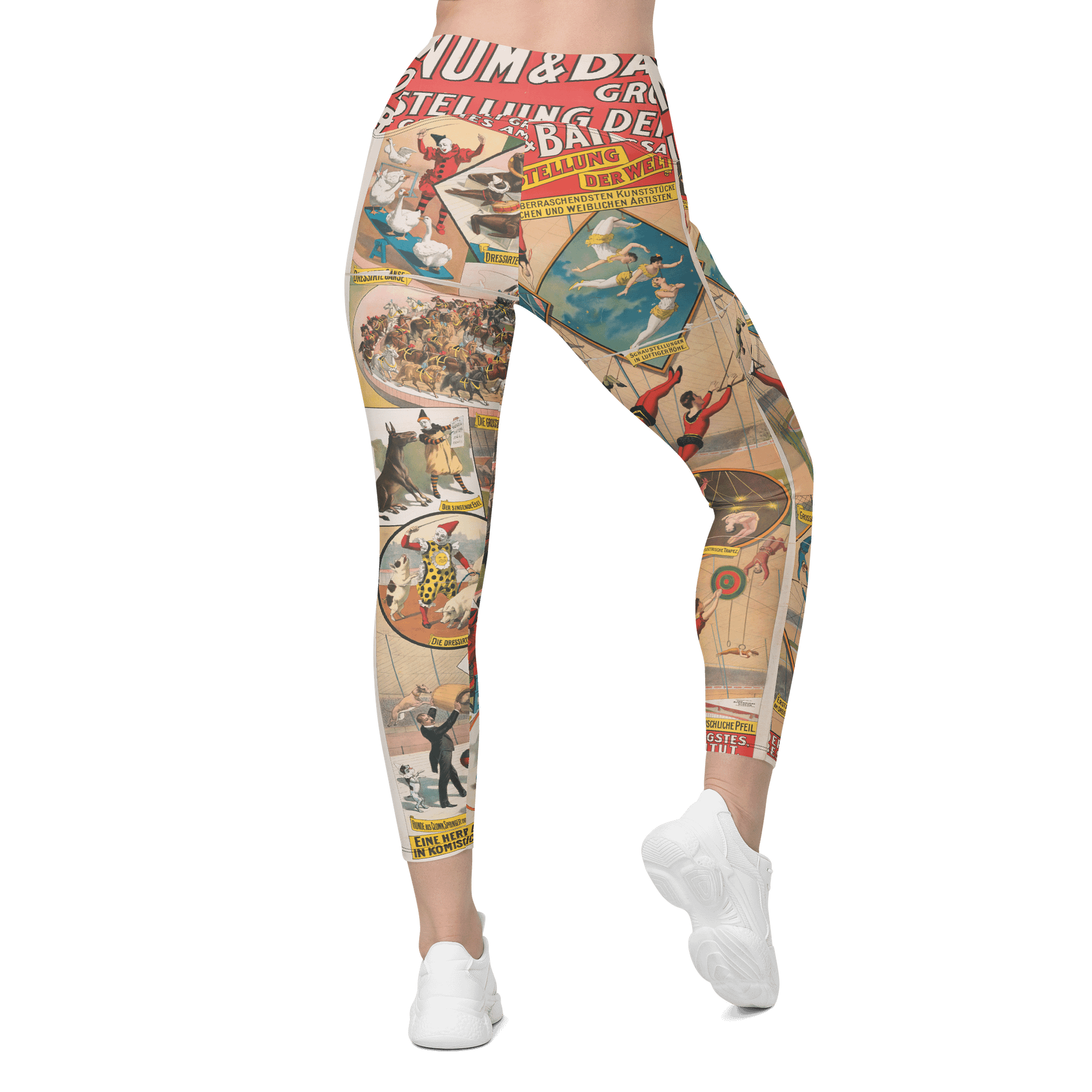 Kat's Vintage Circus Leggin's product image (2)
