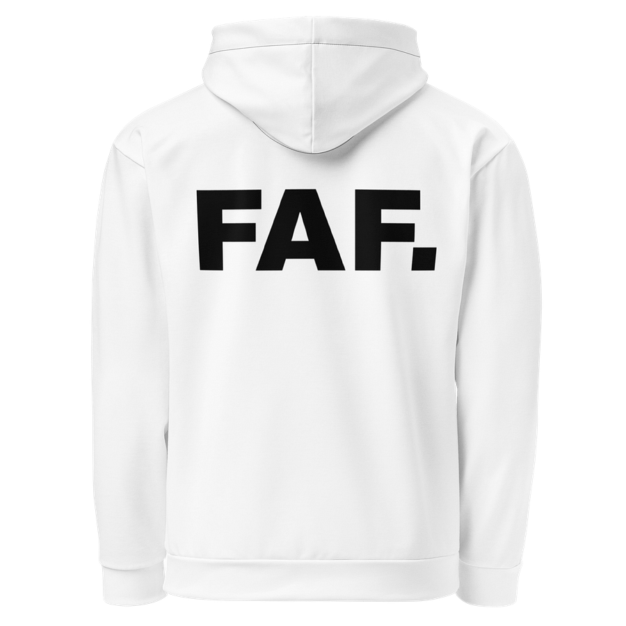 Infinite White Canvas Unisex Hoodie product image (3)