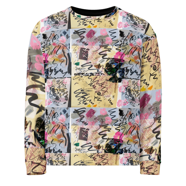 ScribbleWear #2 Unisex Art Sweatshirt/Boxes product image (1)