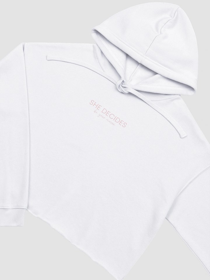 the reason crop hoodie product image (1)