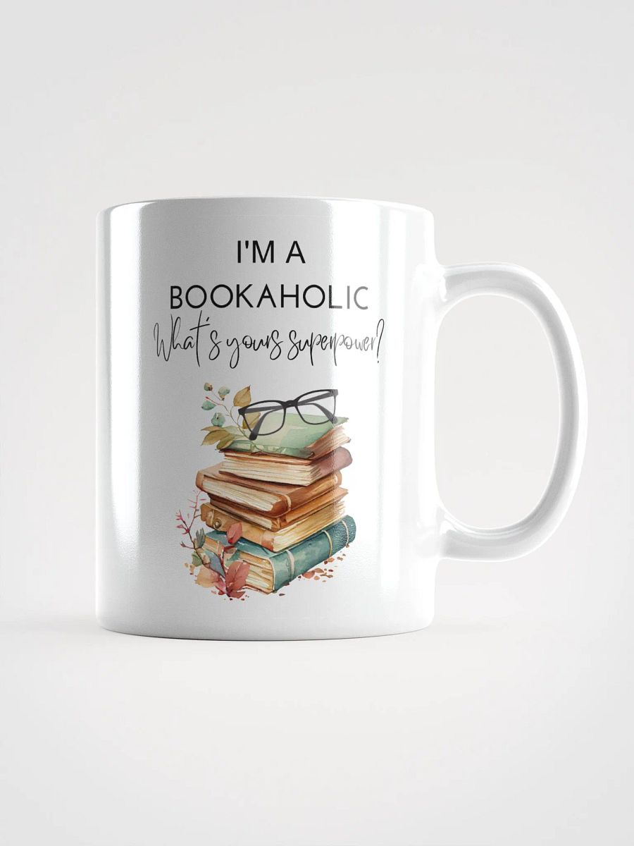 Book lover bookaholic nerd bookworm - Glossy Mug product image (1)